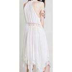 Free People  Go Lightly Dress Women's XS White Gauze Handkerchief Sleeveless Midi Photo 9