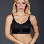Caromed Post Augmentation Bra Sized 34 Black Photo 0
