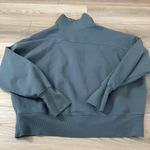 Old Navy Active Dynamic Fleece Quarter Zip Pullover Teal Blue XXL Breathable Photo 6