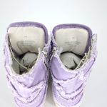 Zadig & Voltaire High Flash Canvas Sneakers in Boomerang Purple - Size 10 - NIB Photo 8