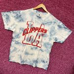 LA Clippers NBA Court Side Team Gameday Promo Tie Dye Large Photo 2