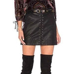 Alice + Olivia  Silk Blend Velvet Burnout Off Shoulder Blouse Top Whimsygoth Photo 0