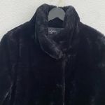 Coffee Shop New York Black Faux Fur Fuzzy Soft Coat Size XL NWT Photo 5