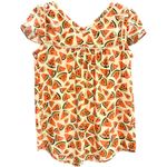 Anthropologie Maeve Picnic Days Watermelon Print Flutter Sleeve Top 6 Photo 2