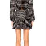 Tularosa Nina Dress in Black and White Small Photo 1