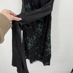 City Studio Halter Dress Y2k Style Sparkle Glitter Formal Size Large (Juniors) Black Photo 5