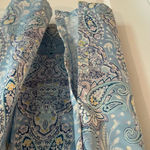 Miss Elaine Paisley Robe Blue Size 1X Photo 8