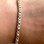 10kt Gold Diamond Womens Bracelet Photo 2