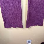 Urban Outfitters  Out From Under Lila Lurex Knit Flared Trousers Size Small‎ Photo 4