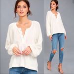 Free People  We The Free Burnout Arcadia Henley Top Photo 5