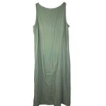 Oh My Gauze! Cotton Maxi Size Small Medium Sleeveless‎ Dark Green Dress Comfy Photo 4