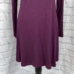 EXPRESS fit and flare Longsleeve v-neck dress purple sz XS Photo 1