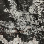 Seven7  Black Graphic Short Sleeve Blouse Photo 2