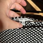 Collective Concepts  Black White Polka Dot A-Line Textured Size XS Photo 9