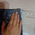 Kendall + Kylie the drifter high rise shorts Distressed size 1 medium blue Photo 9