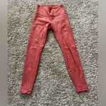 Lululemon Wunder Under High Rise Legging 28" Pink Shiny Pattern Women's Size 6 Photo 3