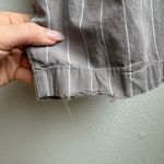 COS  Pull On Gray Straight Leg Ankle Pants Lightweight Stretch Size Medium Photo 7