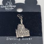 Disney NWT Walt World Sterling Silver Cinderella Castle Charm Photo 0