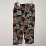 White House | Black Market Printed Soft Split Wide Leg Crop Pants Size 10 Photo 6