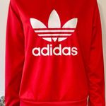 Adidas Red Satin  Pullover Photo 0