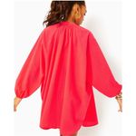 Lilly Pulitzer  Andrae cover up Womens Small mizner red NWT's Photo 1