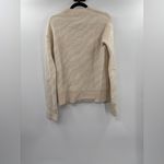 Everlane The Alpaca Tiger Jacquard Cream Crewneck Sweater Photo 4
