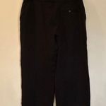 Ponte Pants sz L Black Spanx Wide Leg cropped ponte pants Photo 0