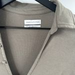 Urban Outfitters nola Collared Shirt Dress Dark Green Size Medium Photo 4