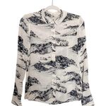 Reformation Violet Top Paradiso Button Down Photo 0