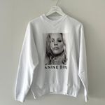 ANINE BING Kate Moss White Sweatshirt Photo 3