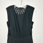 Double Zero  Lace Back Romper Black 2.5" Inseam Lined Size L Photo 1