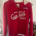 Red‎ Washington Capitals Hoodie Red Size M Photo 0