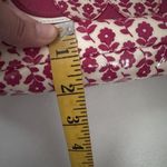 Vera Bradley Frill Floral Tote Bag Purse Daisy Print Red White Travel Knitting Photo 8