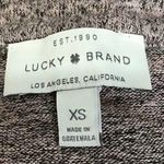 Lucky Brand Fold Over Top Tunic Sweater XS Photo 3