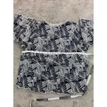 Solitaire NWOT  by Zarr Khasla Floral Lace Blouse 1X Embroidered‎ Boho Scalloped Photo 1