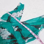 Anthropologie Tracy Reese Black Label 100% Silk Floral Godet Maxi Dress Photo 5