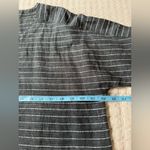 Eileen Fisher  Organic Linen Delave Pinstripe Shift‎ Dress Photo 7