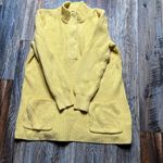 Soft Surroundings  butter yellow sweater size large Photo 0