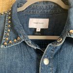 Current/Elliott Current/Elliot Women’s The Crew Studded Denim Jumpsuit Outfit Size 4 Rompers Photo 2
