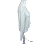 MCNY sweater/cardigan, size Small, vintage, y2k, 90s, full zip, cropped, cozy White Photo 3