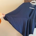 De Philo Navy Batwing Midi Dress Large Blue Photo 2