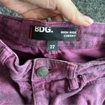BDG Urban outfitters high rise cheeky shorts purple print y2k Photo 5