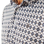Ariat  All Over Print Polo in White Core Photo 1