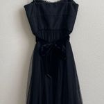 Banana Republic Black Gothic Ballerina Spaghetti Strap Bustier Tutu Tulle Dress Photo 5