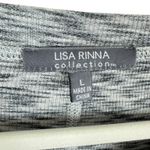Lisa Rinna Collection Gray Heather Thermal Dolman Sleeve Round Neck Top Size L Size L Photo 5