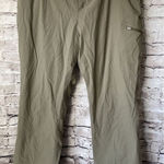 Eddie Bauer  Womens Microfleece Lined Hiking Pants Tan XXL‎ Gorpcore Photo 0