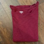 Old Navy burgundy t-shirt, size XL Photo 1