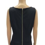 Kate & Mallory  Black Sleeveless Laser Cut Hem Zip Back Cocktail Dress Size XL Photo 6
