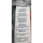 J.Crew Gray Cotton-Blend Jersey Sweatshirt with a Sequin Hemline. Size Medium Photo 6