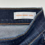 Tory Burch Dark Wash Low Rise Super Skinny Jeans Photo 12